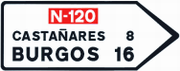 S-300 Poblaciones de un itinerario por carretera convencional