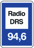 S-950 Radiofrecuencia de emisoras específicas de información sobre carreteras